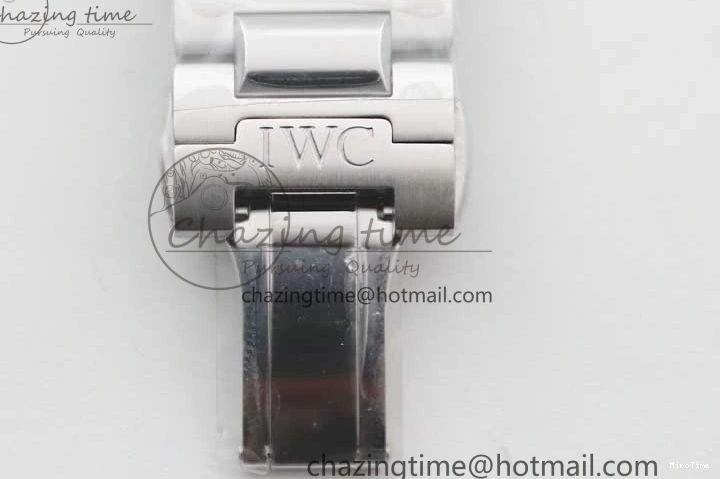 MIROTIME 1223 FastDry Portugieser Chronograph IW371615 ZF Best Edition Green Dial on SS Bracelet A7750 (Slim Movement) 7038